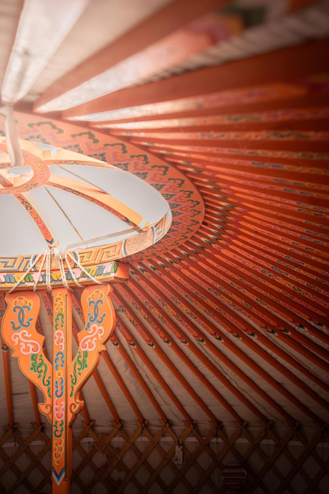 Gilfach Gower Farm Luxury Yurt With Hot Tub Hotel Ammanford Exterior foto